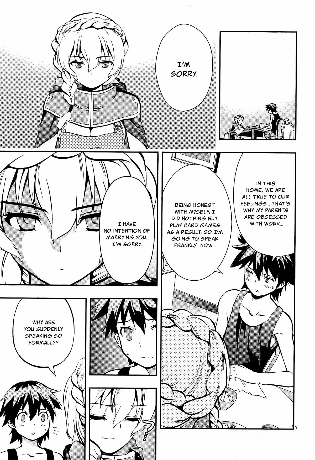 Card Girl! Maiden Summoning Undressing Wars Chapter 11 page 9 - Chapter 11: Is This Paradise!?