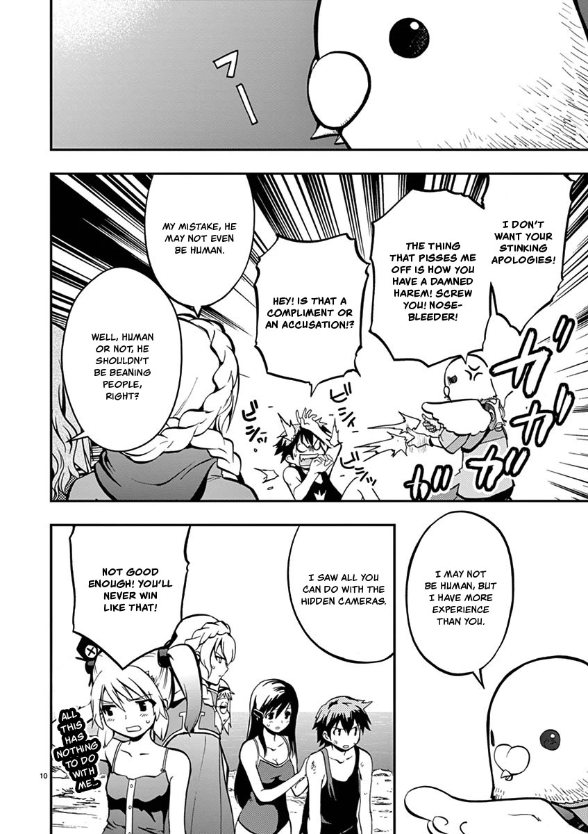 Card Girl! Maiden Summoning Undressing Wars Chapter 13 page 10 - Chapter 13: Special Training at the Suspicious Island!