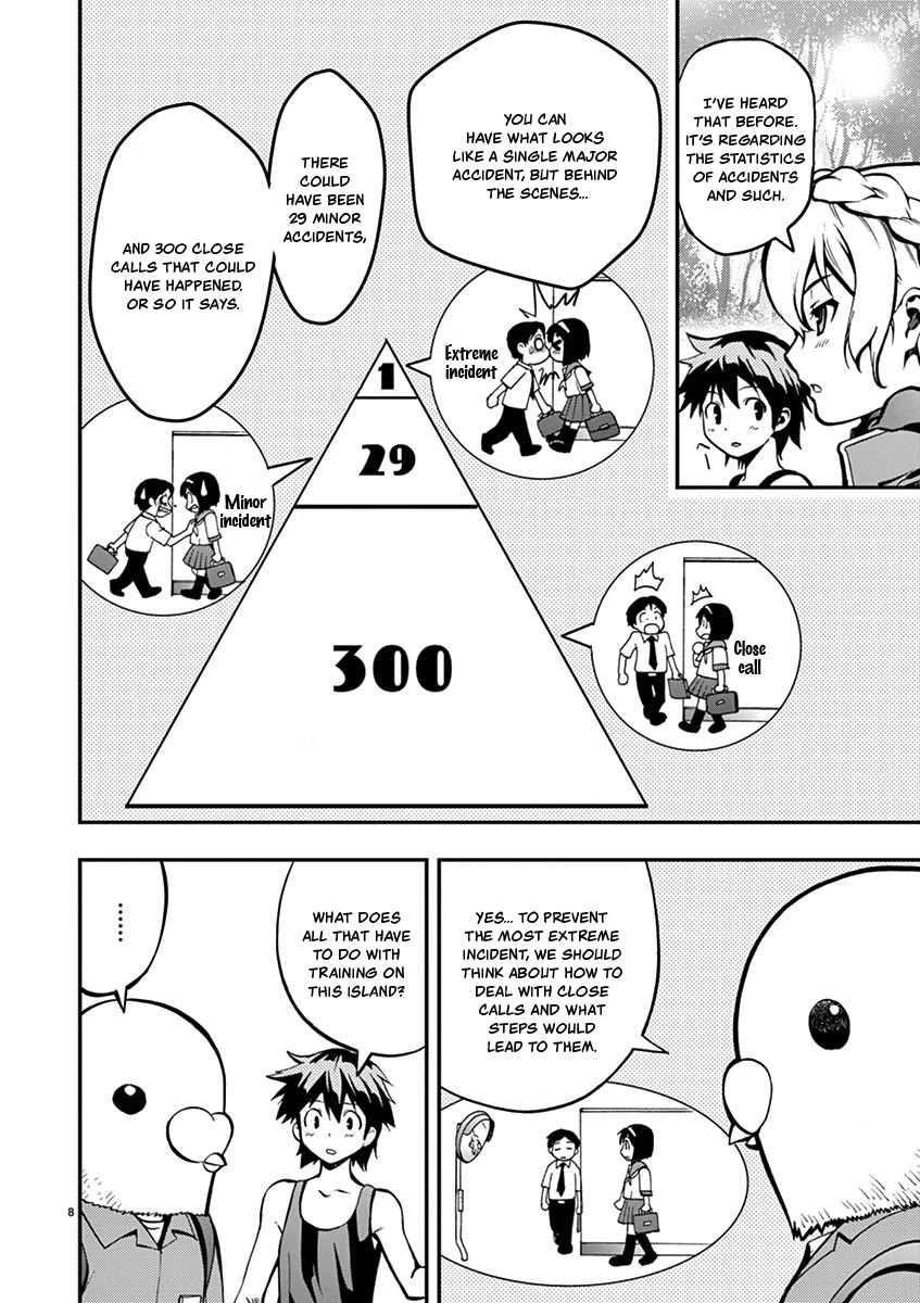 Card Girl! Maiden Summoning Undressing Wars Chapter 13 page 8 - Chapter 13: Special Training at the Suspicious Island!
