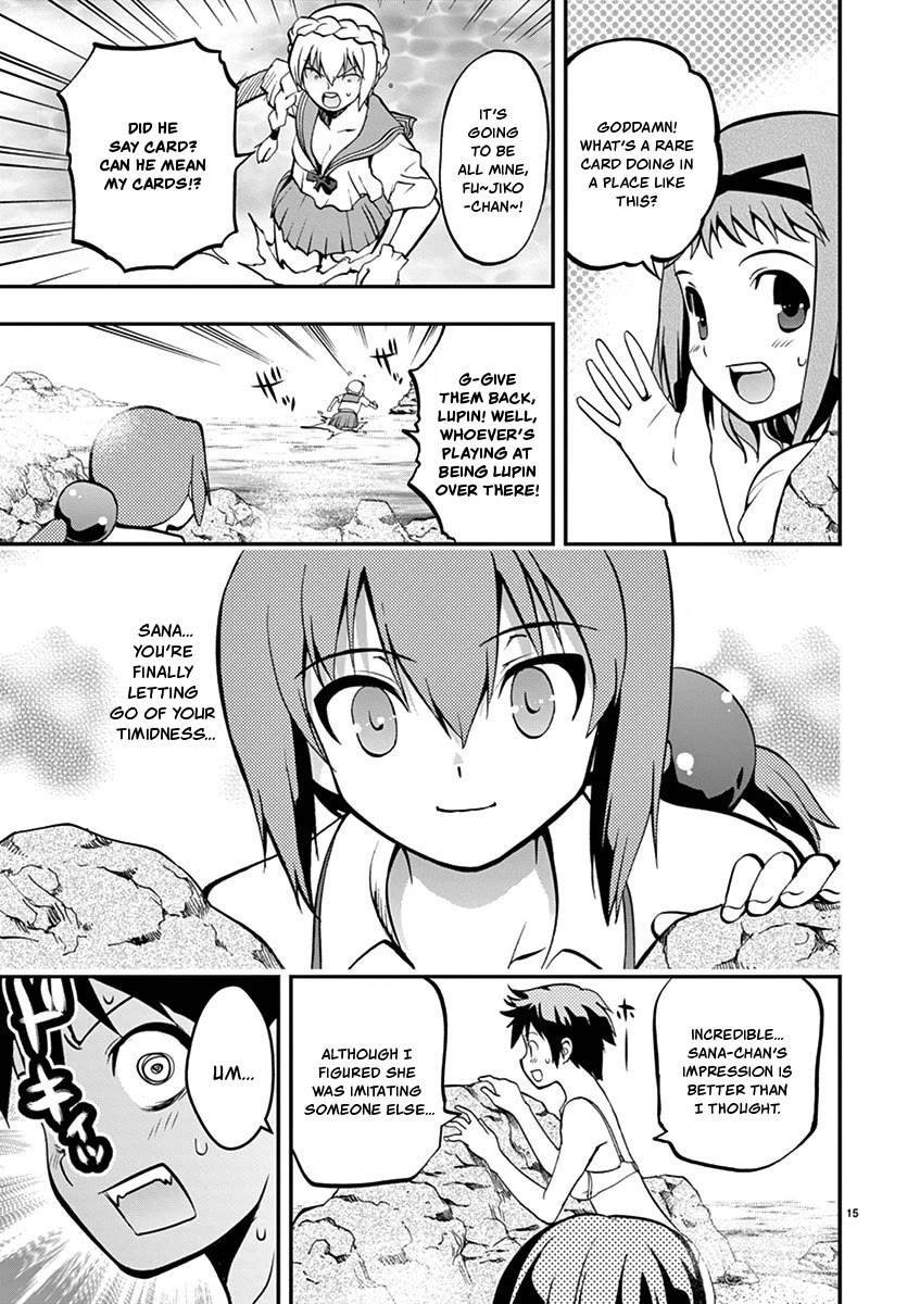 Card Girl! Maiden Summoning Undressing Wars Chapter 17 page 15 - Chapter 17: Ain't No Way, Right, Fujiko-chan?