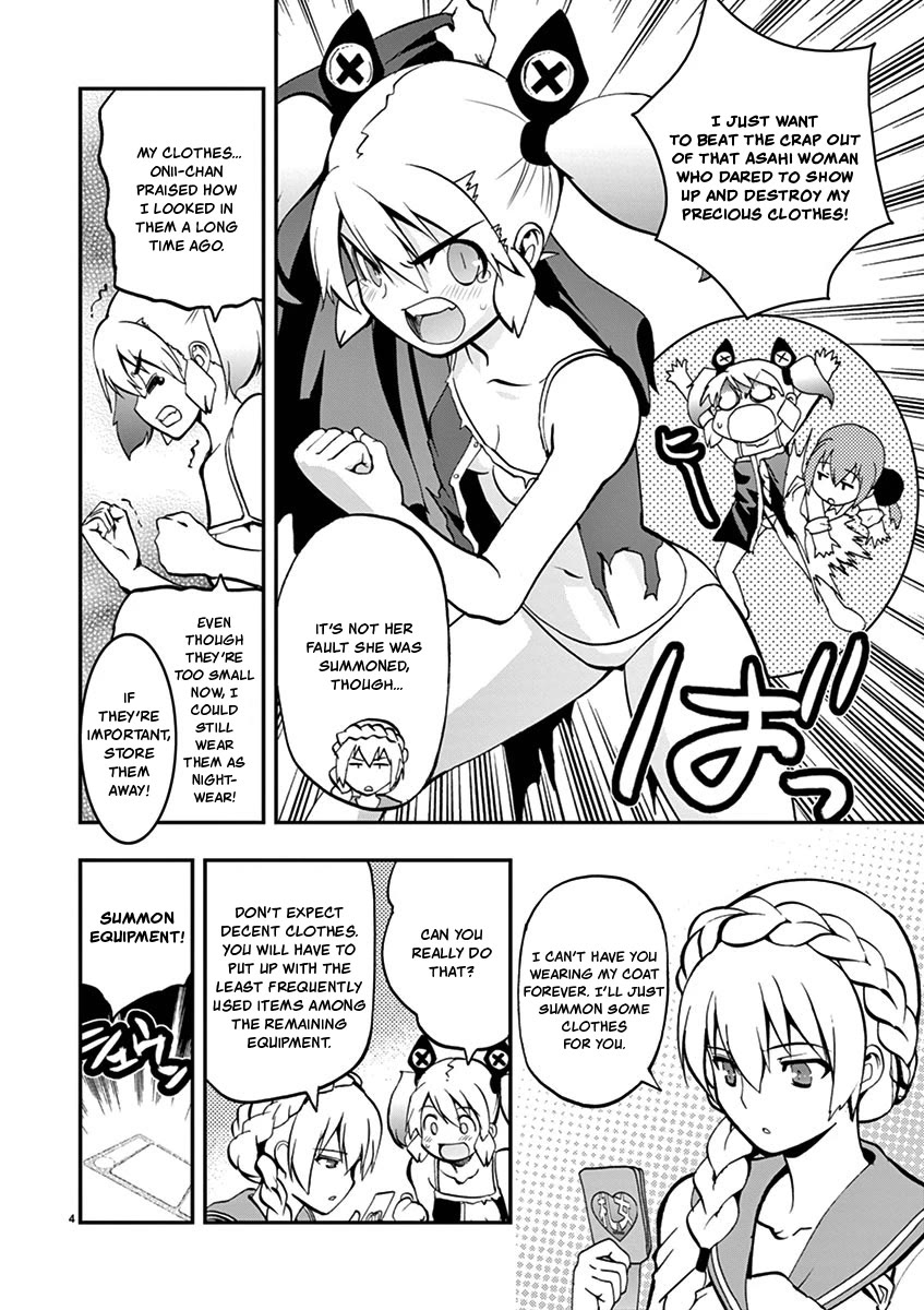 Card Girl! Maiden Summoning Undressing Wars Chapter 17 page 4 - Chapter 17: Ain't No Way, Right, Fujiko-chan?