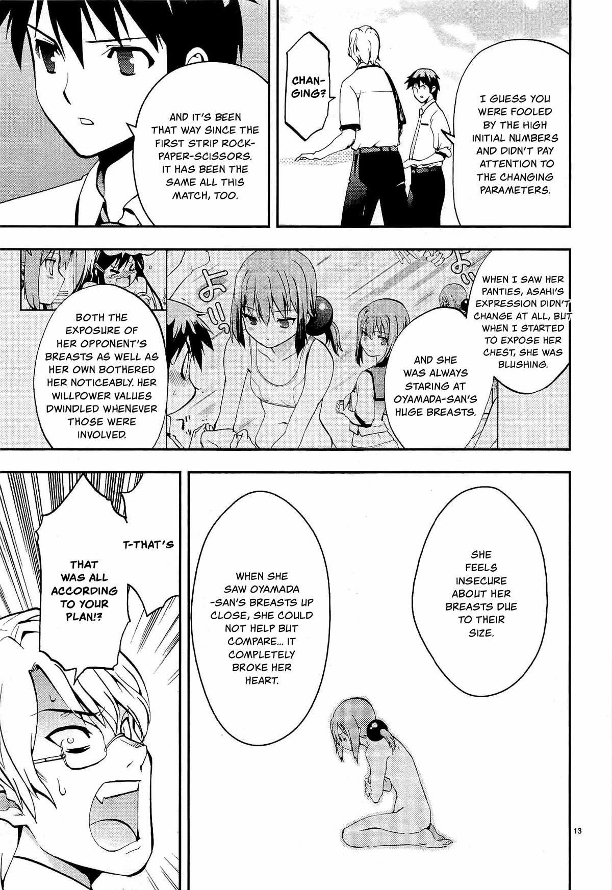 Card Girl! Maiden Summoning Undressing Wars Chapter 2 page 13 - Chapter 2: Battle at the Pool!?
