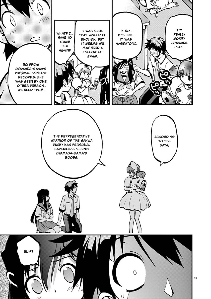 Card Girl! Maiden Summoning Undressing Wars Chapter 23 page 15 - Chapter 23: My Boobies Got Really Big