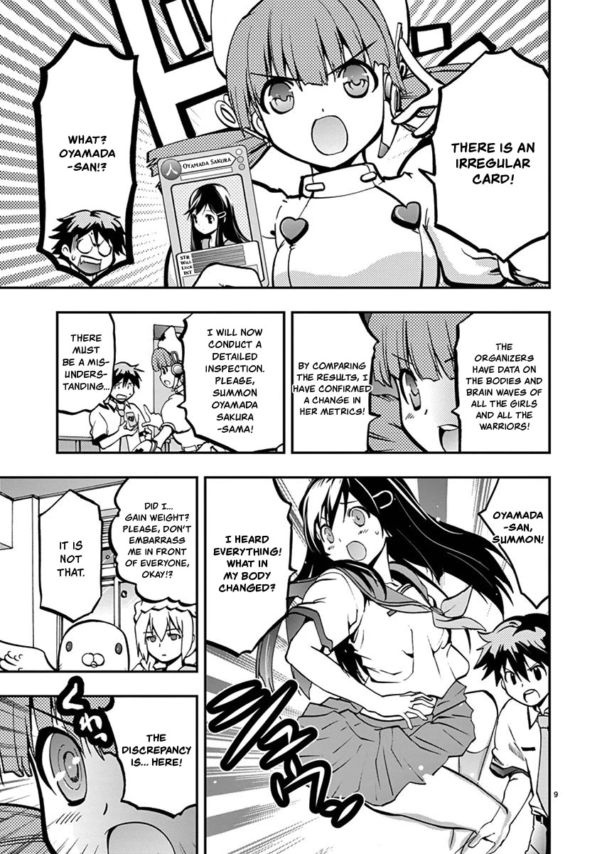 Card Girl! Maiden Summoning Undressing Wars Chapter 23 page 9 - Chapter 23: My Boobies Got Really Big