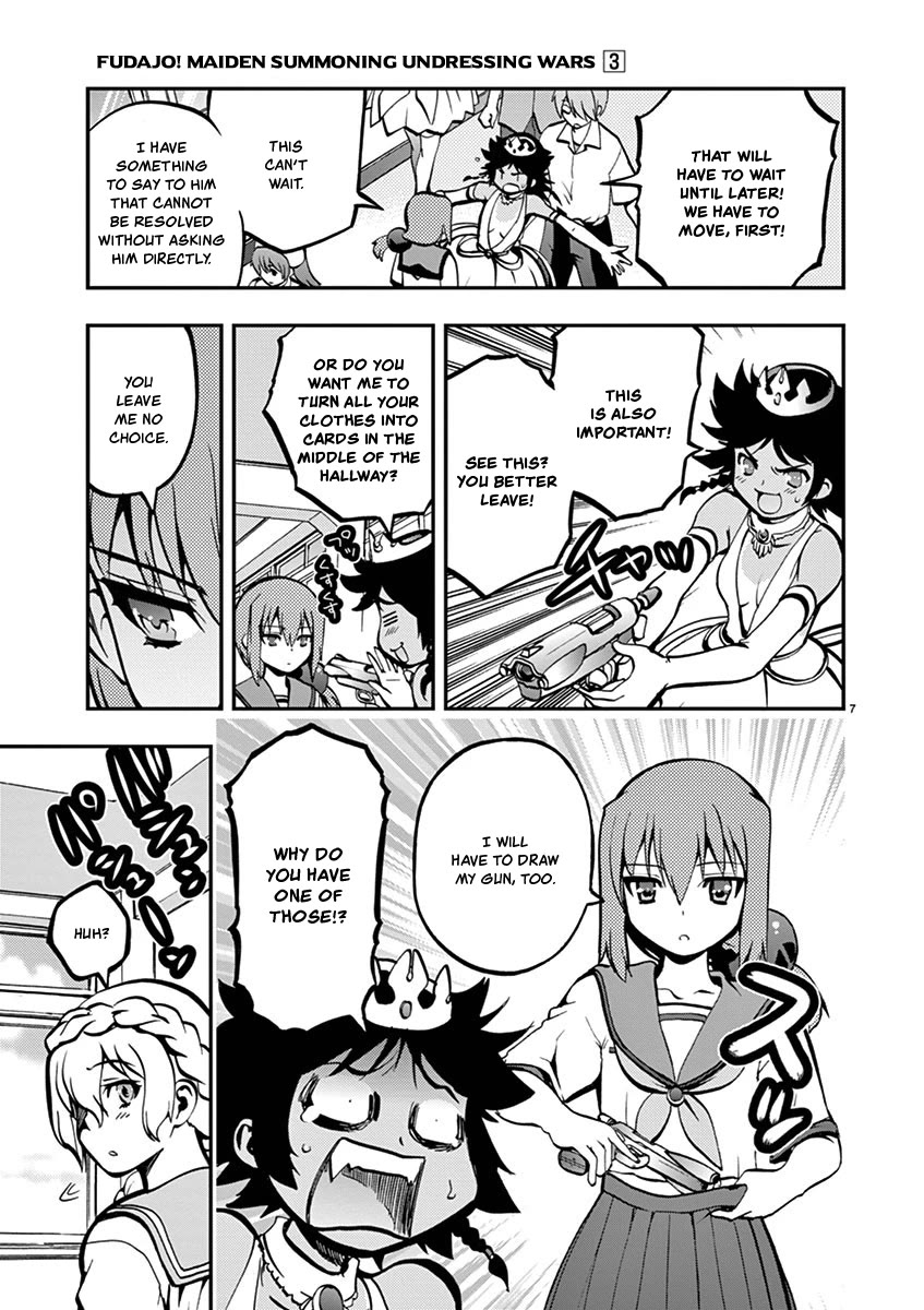 Card Girl! Maiden Summoning Undressing Wars Chapter 24 page 10 - Chapter 24: Completely Burned Out