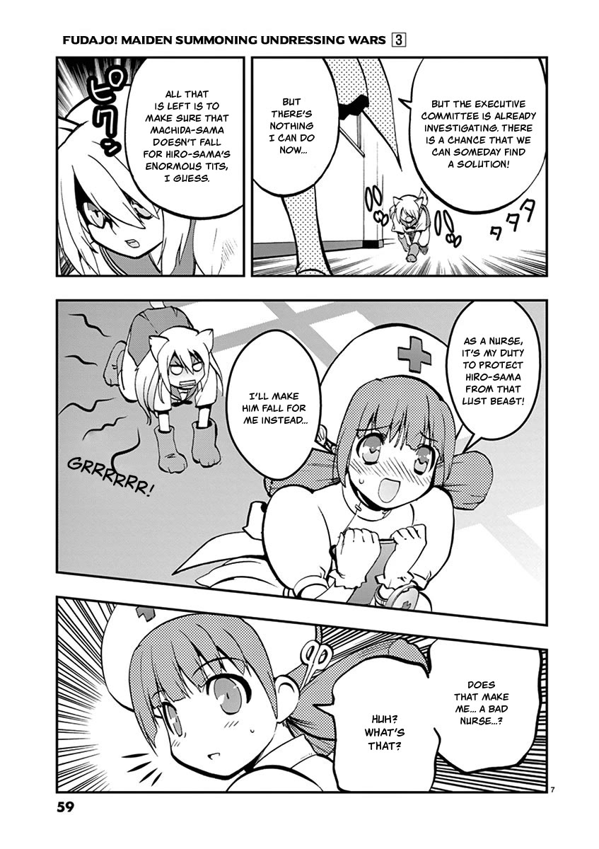 Card Girl! Maiden Summoning Undressing Wars Chapter 27 page 7 - Chapter 27: An Erotic Danger! But I Don't Know...