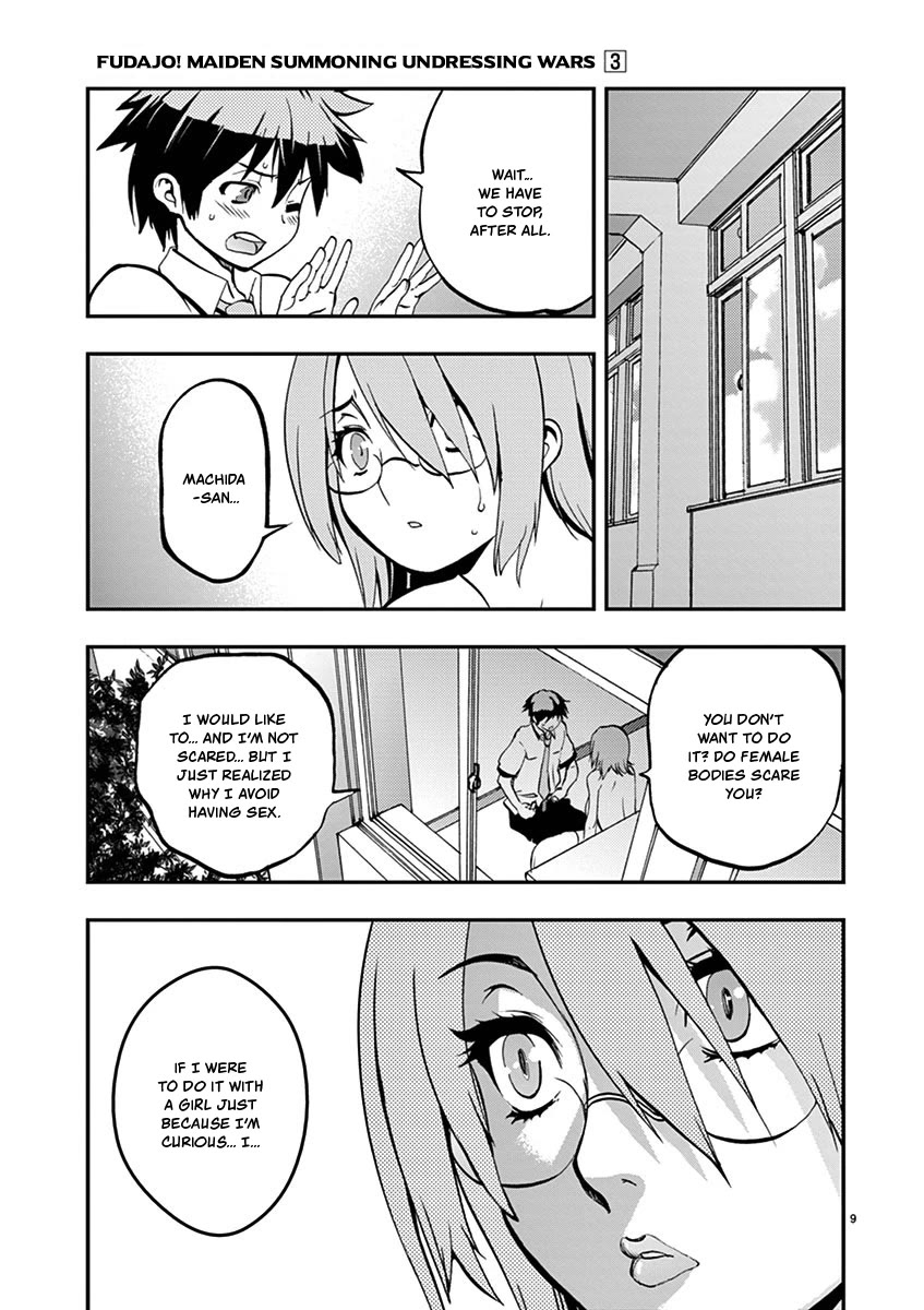 Card Girl! Maiden Summoning Undressing Wars Chapter 27 page 9 - Chapter 27: An Erotic Danger! But I Don't Know...