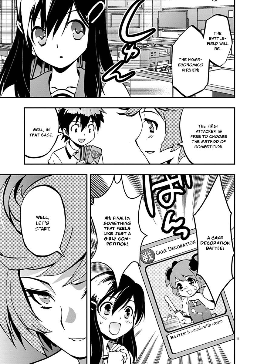 Card Girl! Maiden Summoning Undressing Wars Chapter 28 page 11 - Chapter 28: Shall We Have a Practice Match?