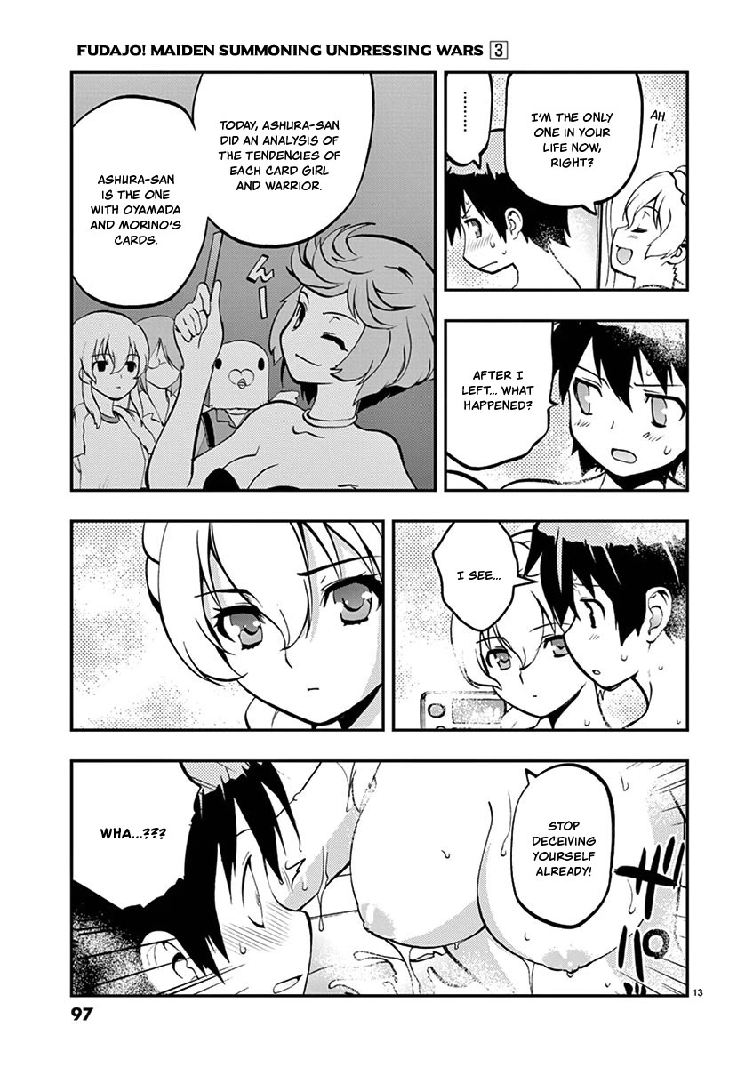 Card Girl! Maiden Summoning Undressing Wars Chapter 29 page 13 - Chapter 29: You're Kind of Useless!