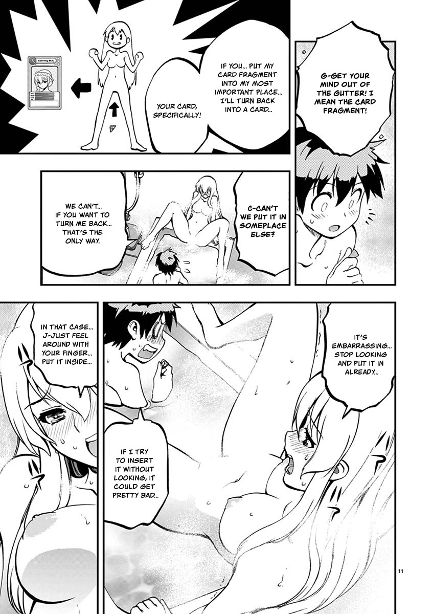 Card Girl! Maiden Summoning Undressing Wars Chapter 30 page 11 - Chapter 30: A Pretty Worrying Practice Opponent!?