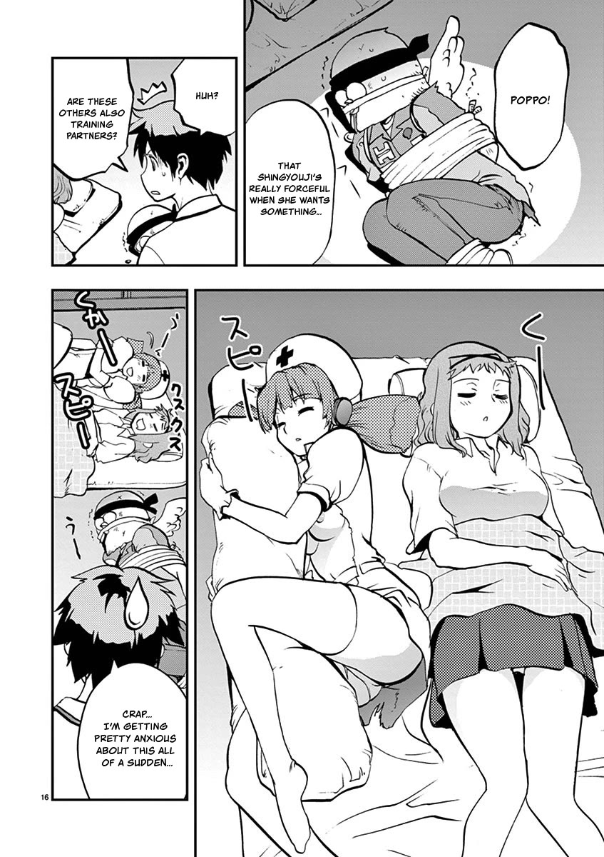 Card Girl! Maiden Summoning Undressing Wars Chapter 30 page 16 - Chapter 30: A Pretty Worrying Practice Opponent!?