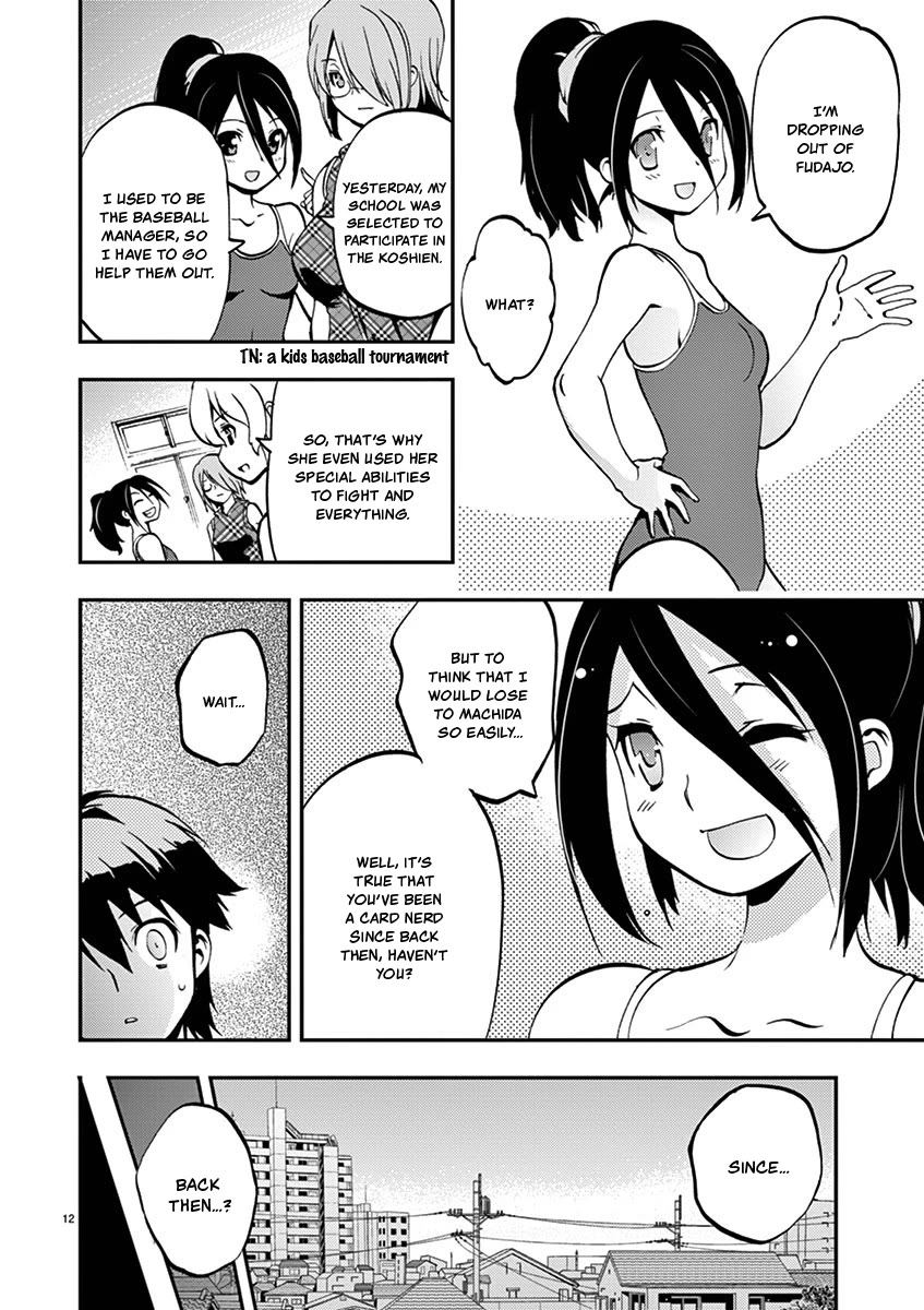 Card Girl! Maiden Summoning Undressing Wars Chapter 34 page 12 - Chapter 34: Why Can't I Remember!?