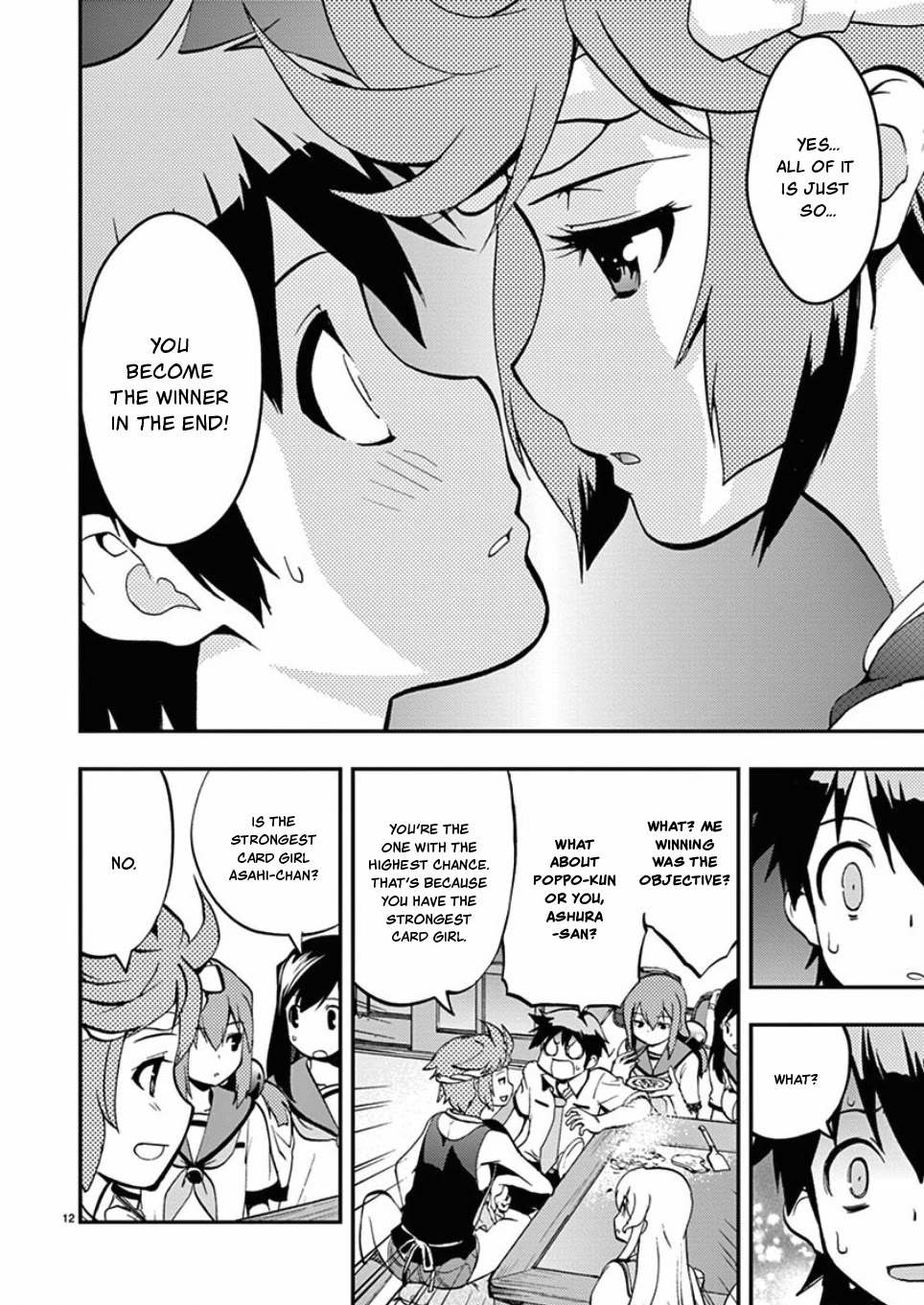 Card Girl! Maiden Summoning Undressing Wars Chapter 37 page 12 - Chapter 37: The Okonomiyaki Trial