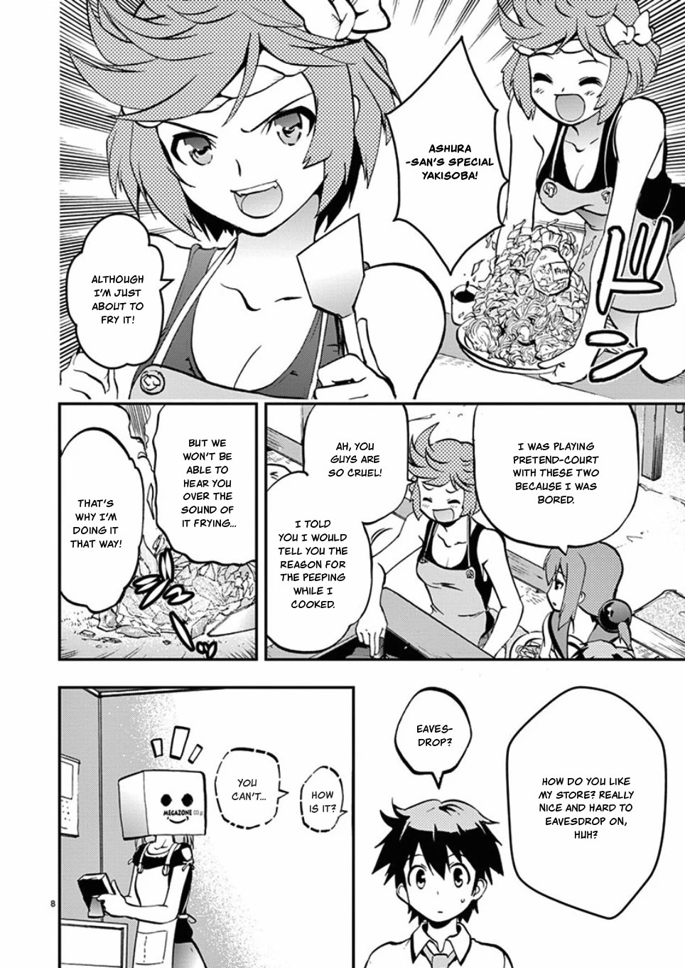Card Girl! Maiden Summoning Undressing Wars Chapter 37 page 8 - Chapter 37: The Okonomiyaki Trial
