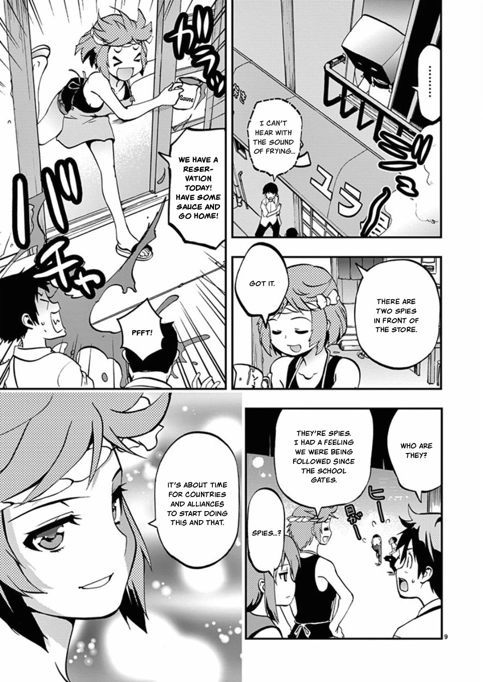Card Girl! Maiden Summoning Undressing Wars Chapter 37 page 9 - Chapter 37: The Okonomiyaki Trial