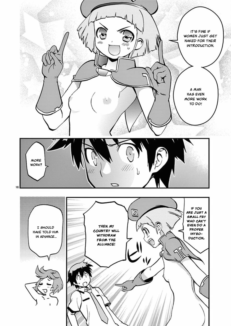 Card Girl! Maiden Summoning Undressing Wars Chapter 38 page 16 - Chapter 38: The Alliance Meeting is Way Too Embarrassing!?