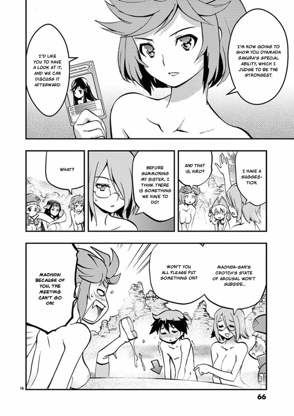 Card Girl! Maiden Summoning Undressing Wars Chapter 39 page 16 - Chapter 39: Depending on a Man's Crotch!