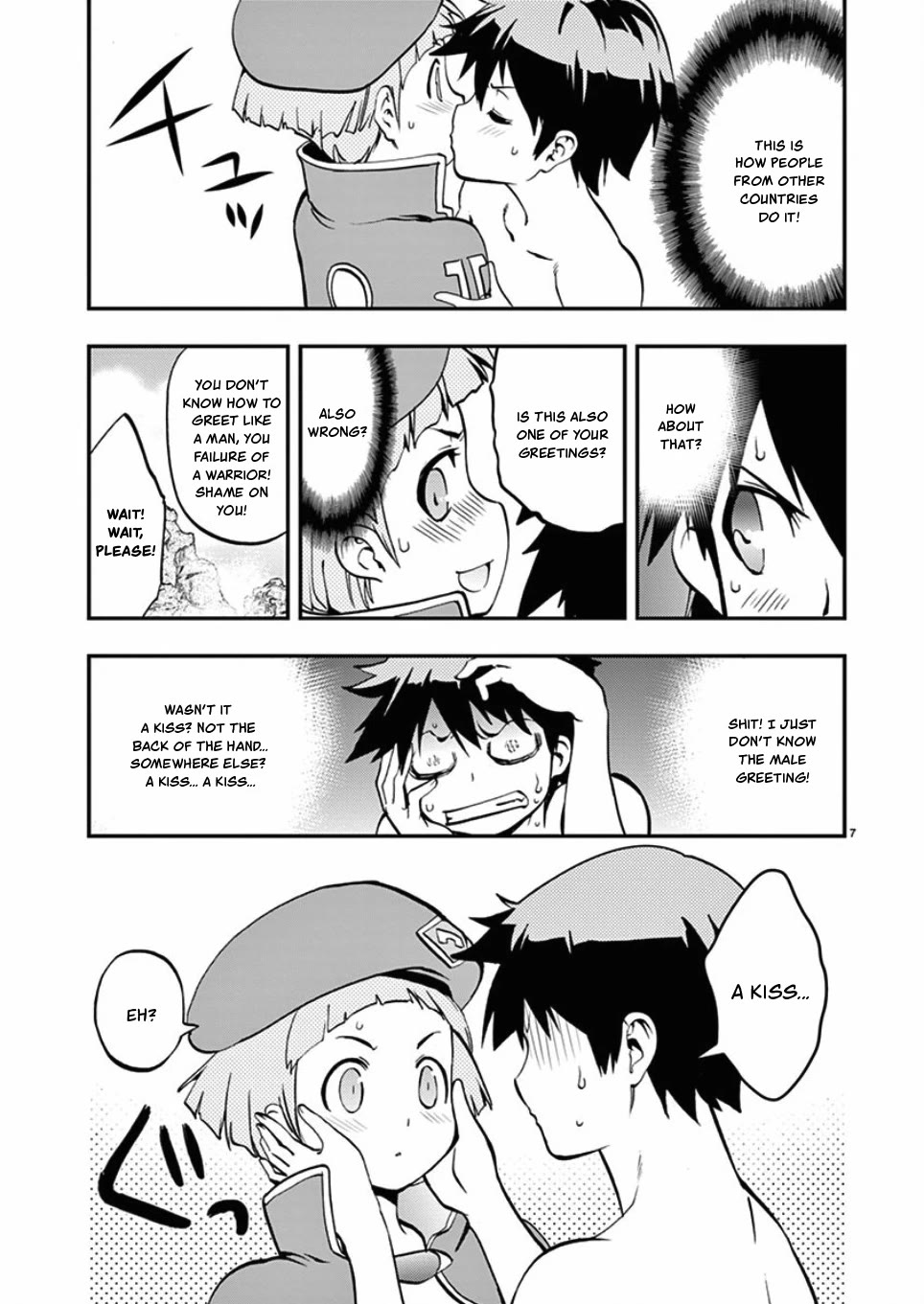 Card Girl! Maiden Summoning Undressing Wars Chapter 39 page 7 - Chapter 39: Depending on a Man's Crotch!