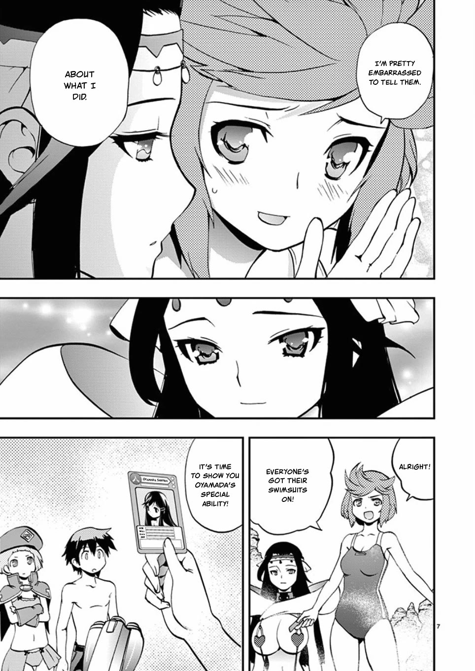 Card Girl! Maiden Summoning Undressing Wars Chapter 40 page 7 - Chapter 40: Special Ability - Union!!