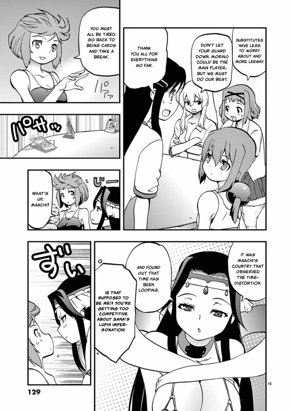 Card Girl! Maiden Summoning Undressing Wars Chapter 43 page 15 - Chapter 43: Is the Time-Loop For Real!?