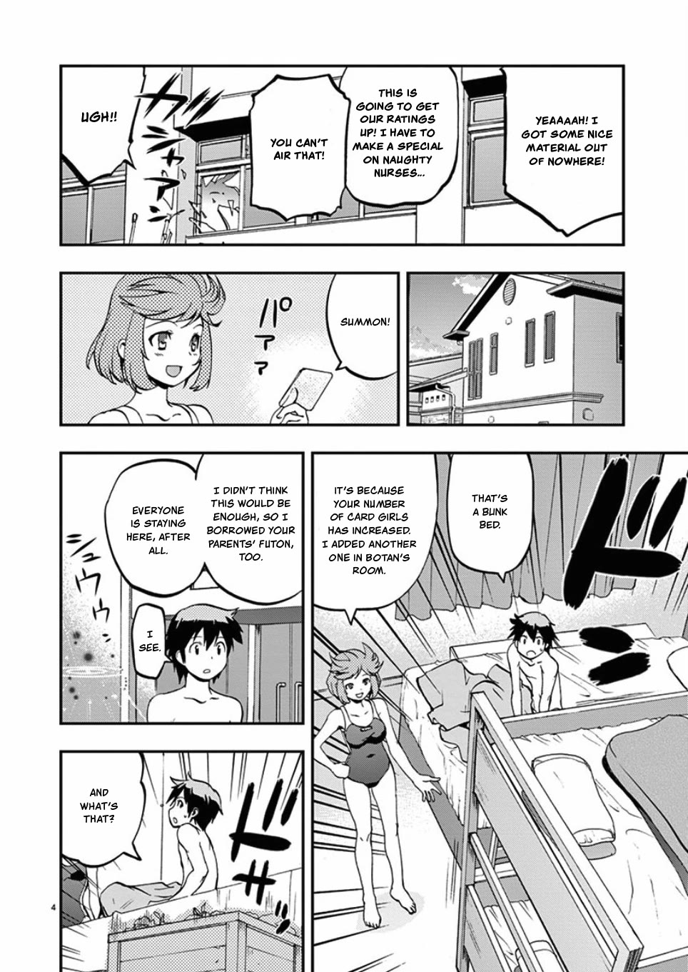 Card Girl! Maiden Summoning Undressing Wars Chapter 44 page 4 - Chapter 44: Boys Accumulate a Lot of Things