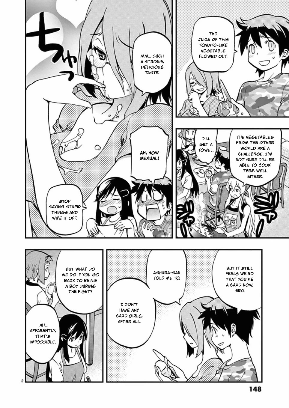 Card Girl! Maiden Summoning Undressing Wars Chapter 45 page 2 - Chapter 45: Little Sister Battle
