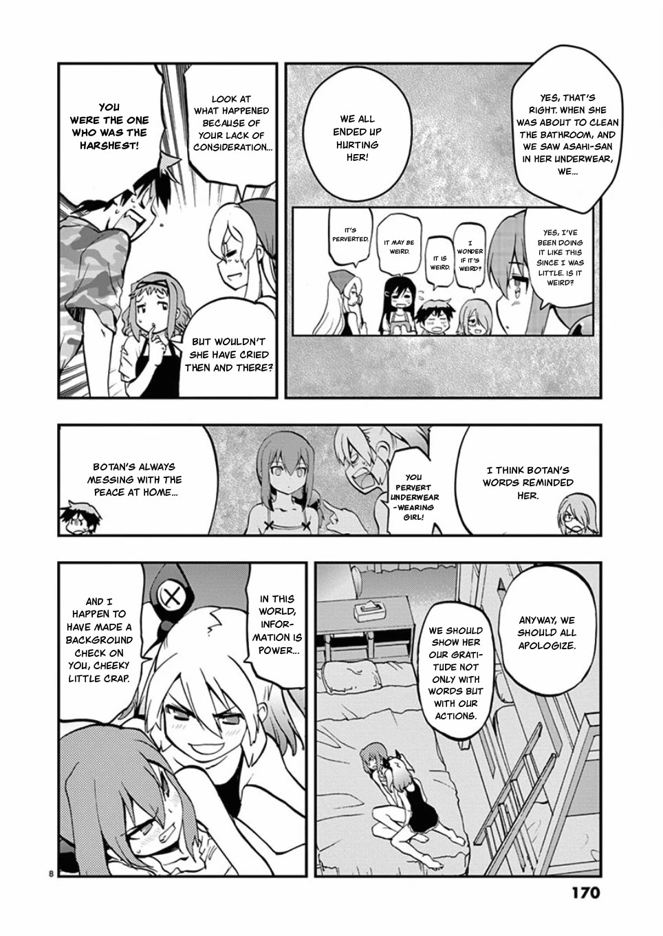 Card Girl! Maiden Summoning Undressing Wars Chapter 46 page 8 - Chapter 46: Asahi's Tears