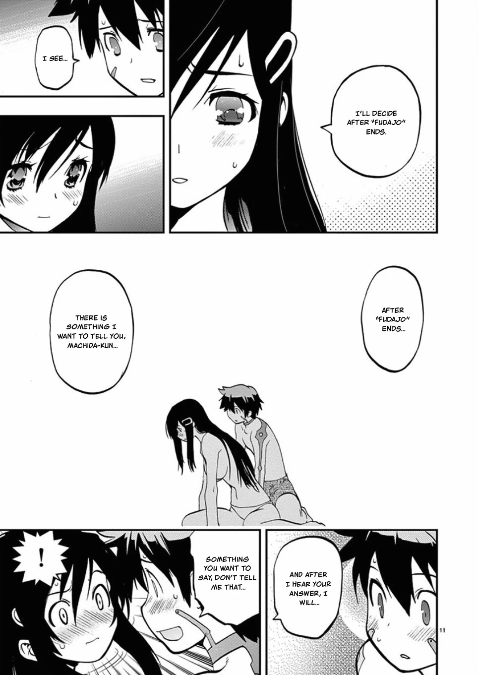 Card Girl! Maiden Summoning Undressing Wars Chapter 47 page 11 - Chapter 47: There is Something I Want to Tell You