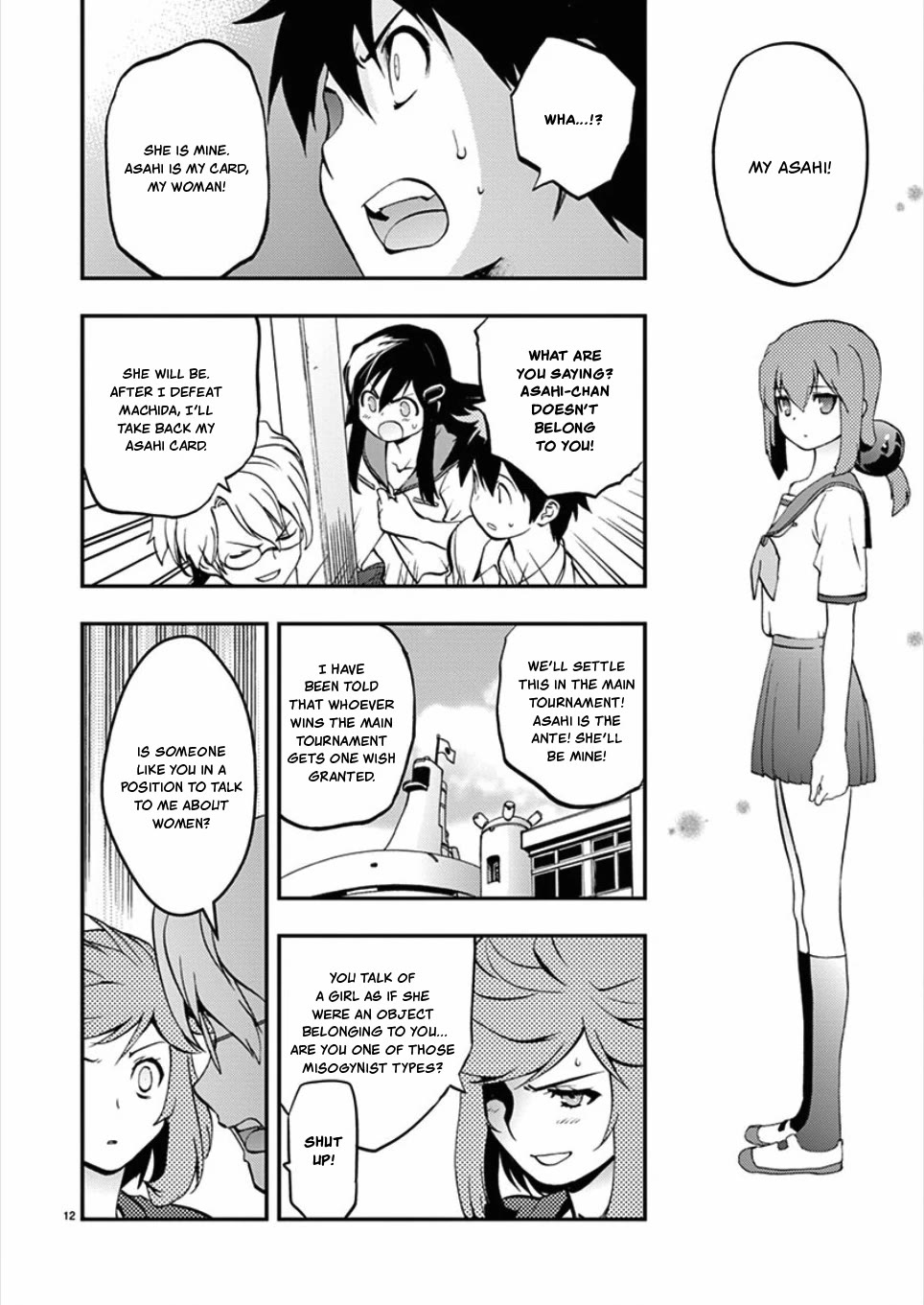 Card Girl! Maiden Summoning Undressing Wars Chapter 48 page 14 - Chapter 48: Asahi is Mine!