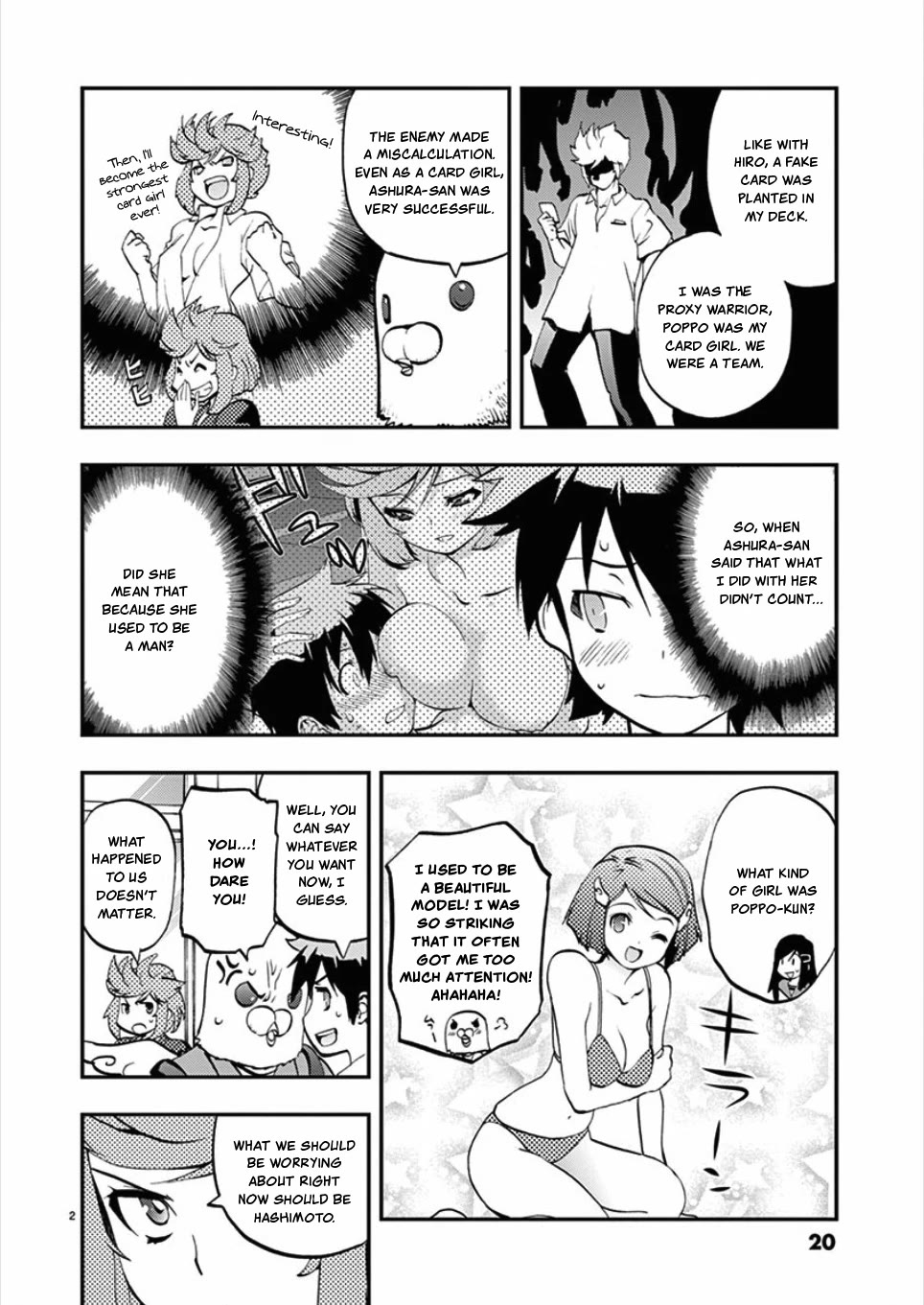 Card Girl! Maiden Summoning Undressing Wars Chapter 49 page 2 - Chapter 49: Fudajo's Main Event Opening