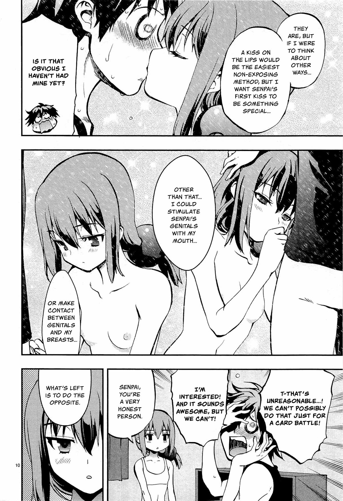 Card Girl! Maiden Summoning Undressing Wars Chapter 5 page 10 - Chapter 5: Activity to Synchronize Wavelengths