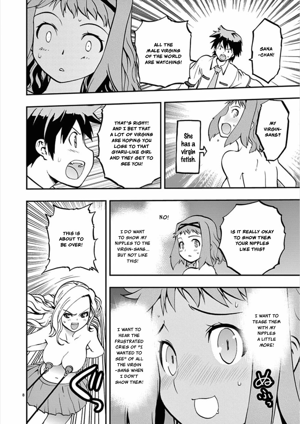 Card Girl! Maiden Summoning Undressing Wars Chapter 50 page 8 - Chapter 50: Please Forgive Me for my Nipples