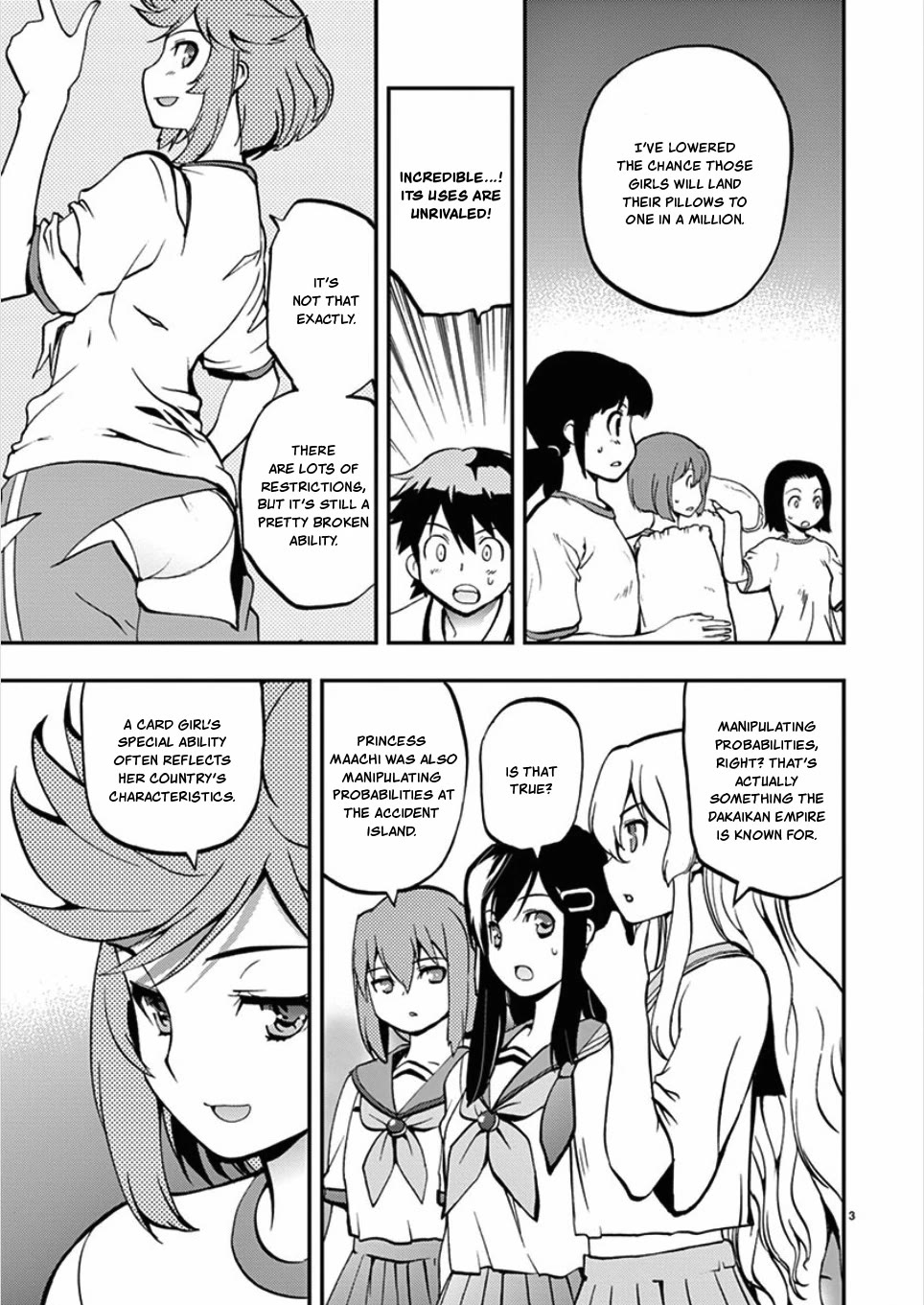 Card Girl! Maiden Summoning Undressing Wars Chapter 52 page 3 - Chapter 52: She was Amazing in the Match, But Still...