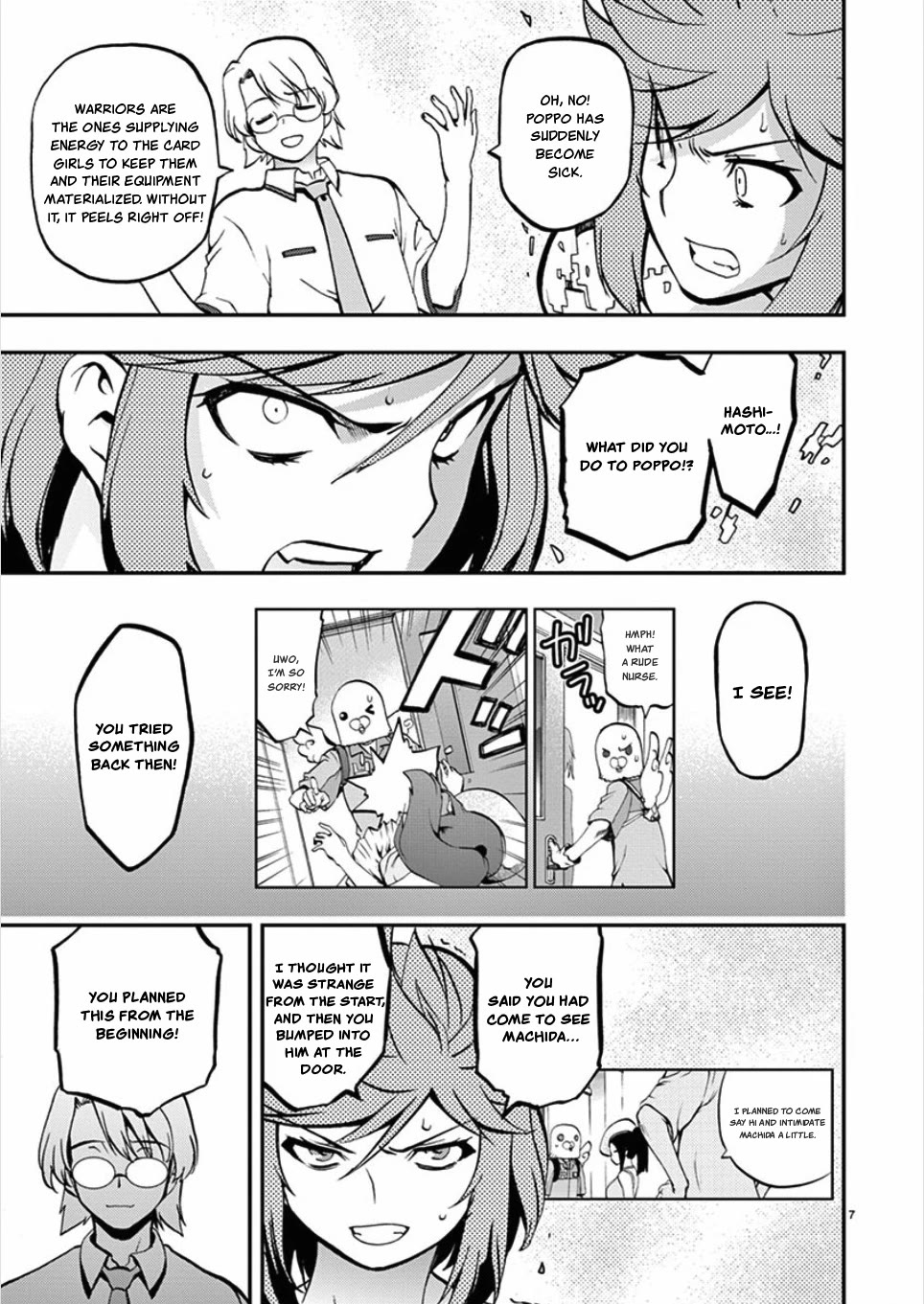 Card Girl! Maiden Summoning Undressing Wars Chapter 52 page 7 - Chapter 52: She was Amazing in the Match, But Still...