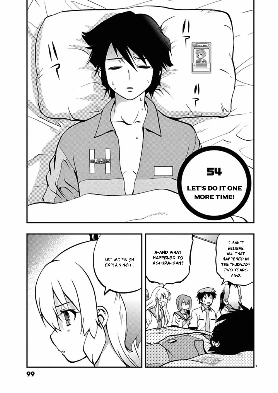 Card Girl! Maiden Summoning Undressing Wars Chapter 54 page 1 - Chapter 54: Let's Do It One More Time!