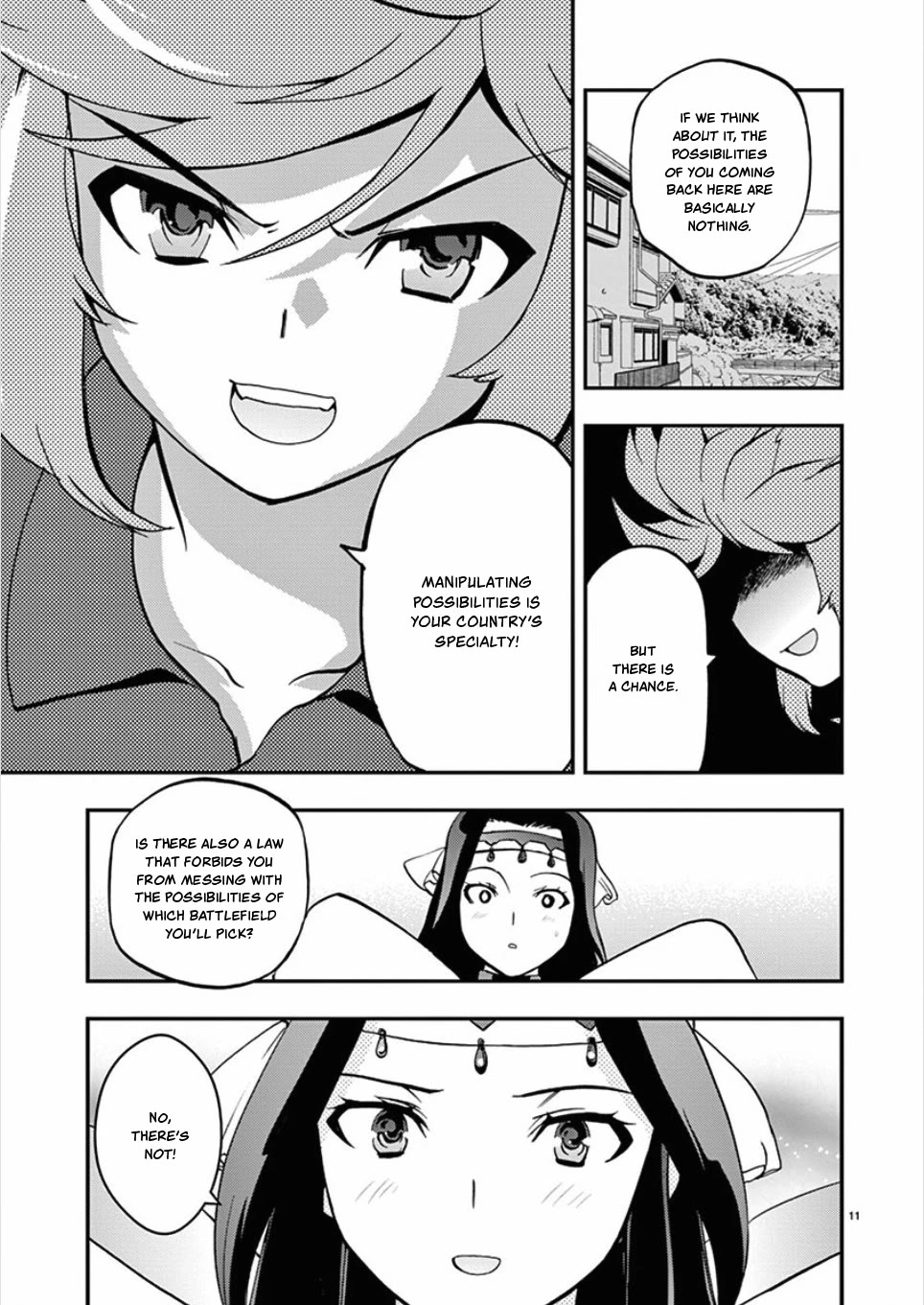 Card Girl! Maiden Summoning Undressing Wars Chapter 55 page 11 - Chapter 55: It Was All For Our Sake!