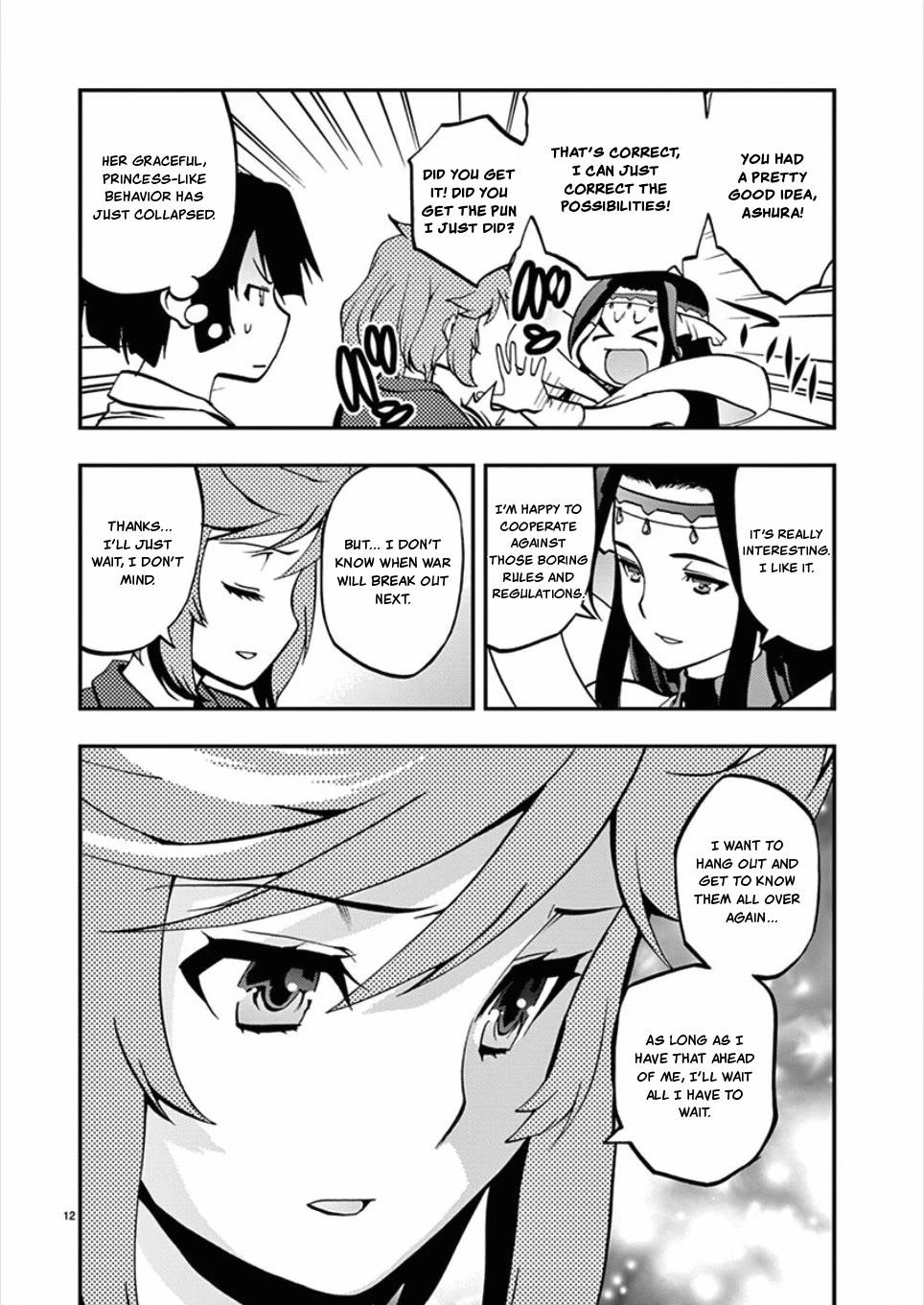 Card Girl! Maiden Summoning Undressing Wars Chapter 55 page 12 - Chapter 55: It Was All For Our Sake!