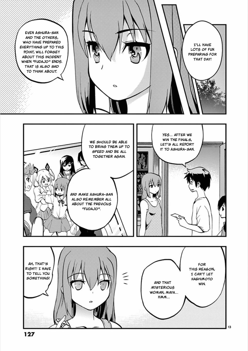 Card Girl! Maiden Summoning Undressing Wars Chapter 55 page 13 - Chapter 55: It Was All For Our Sake!