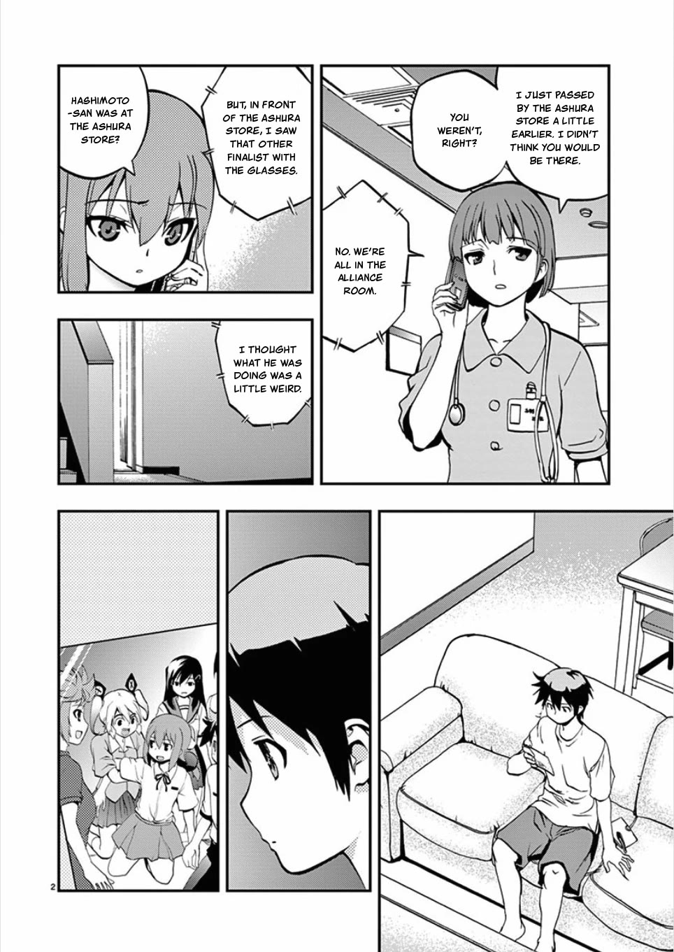 Card Girl! Maiden Summoning Undressing Wars Chapter 55 page 2 - Chapter 55: It Was All For Our Sake!