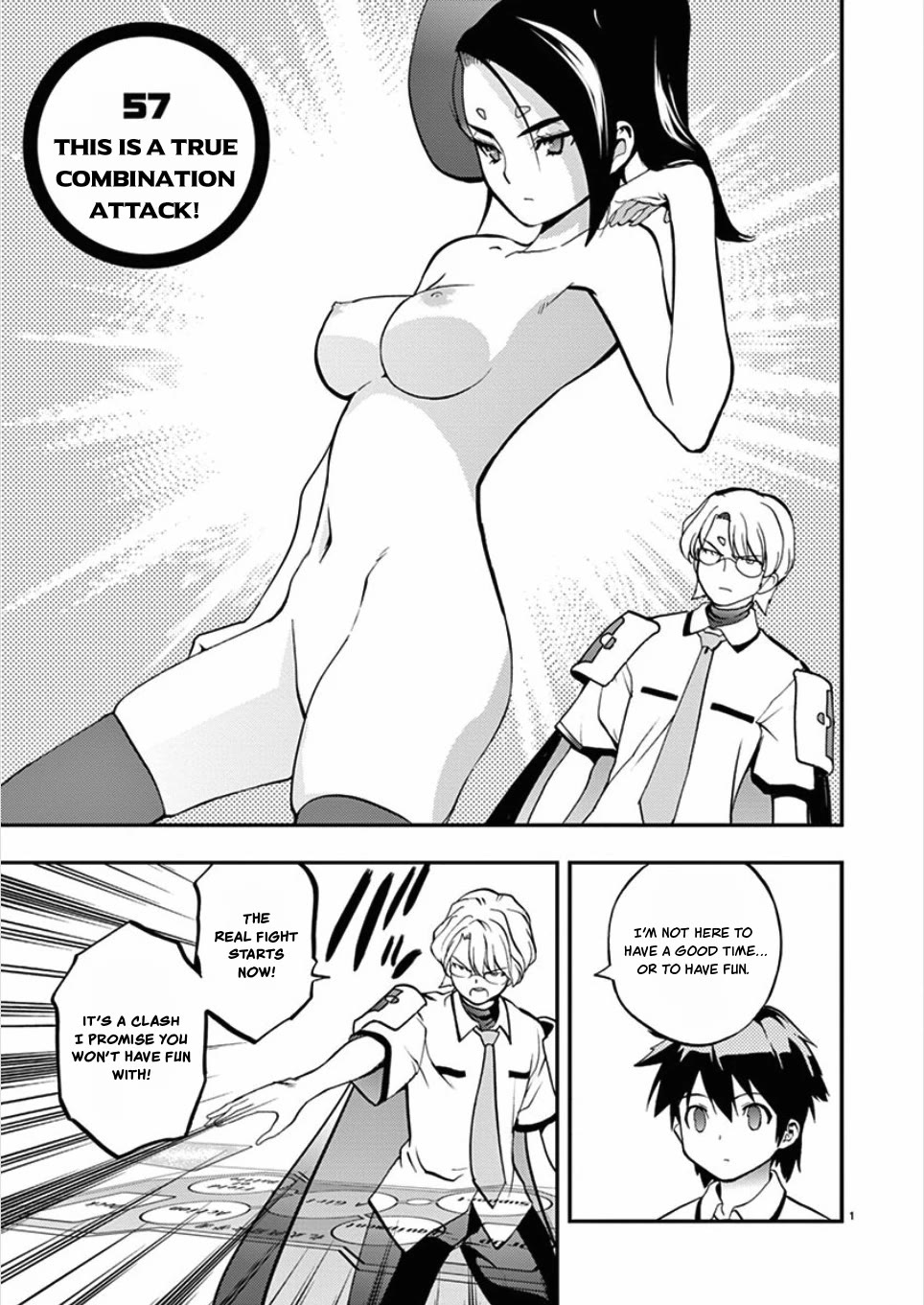 Card Girl! Maiden Summoning Undressing Wars Chapter 57 page 1 - Chapter 57: This is a True Combination Attack!