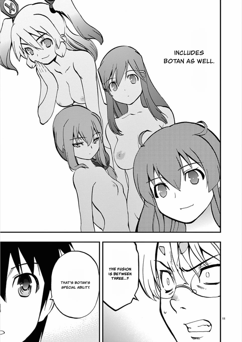 Card Girl! Maiden Summoning Undressing Wars Chapter 57 page 11 - Chapter 57: This is a True Combination Attack!