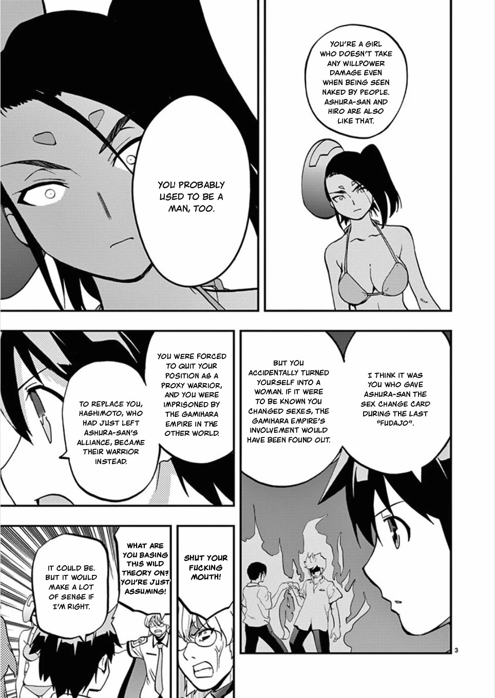 Card Girl! Maiden Summoning Undressing Wars Chapter 58 page 3 - Chapter 58: Machida-kun's Wish is...