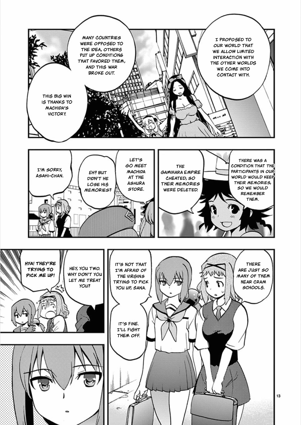 Card Girl! Maiden Summoning Undressing Wars Chapter 59 page 13 - Chapter 59: And Then, Again... [END]