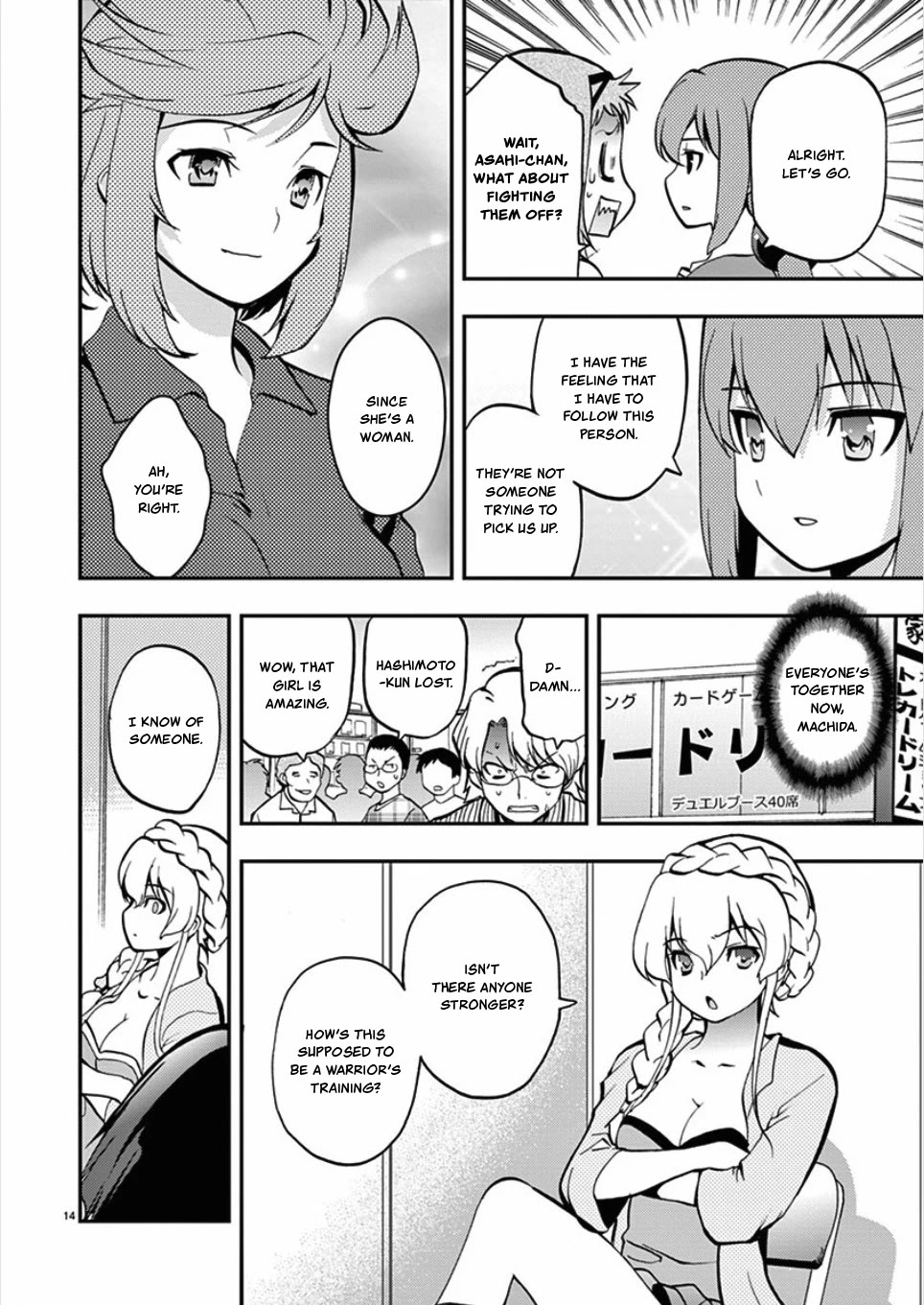Card Girl! Maiden Summoning Undressing Wars Chapter 59 page 14 - Chapter 59: And Then, Again... [END]