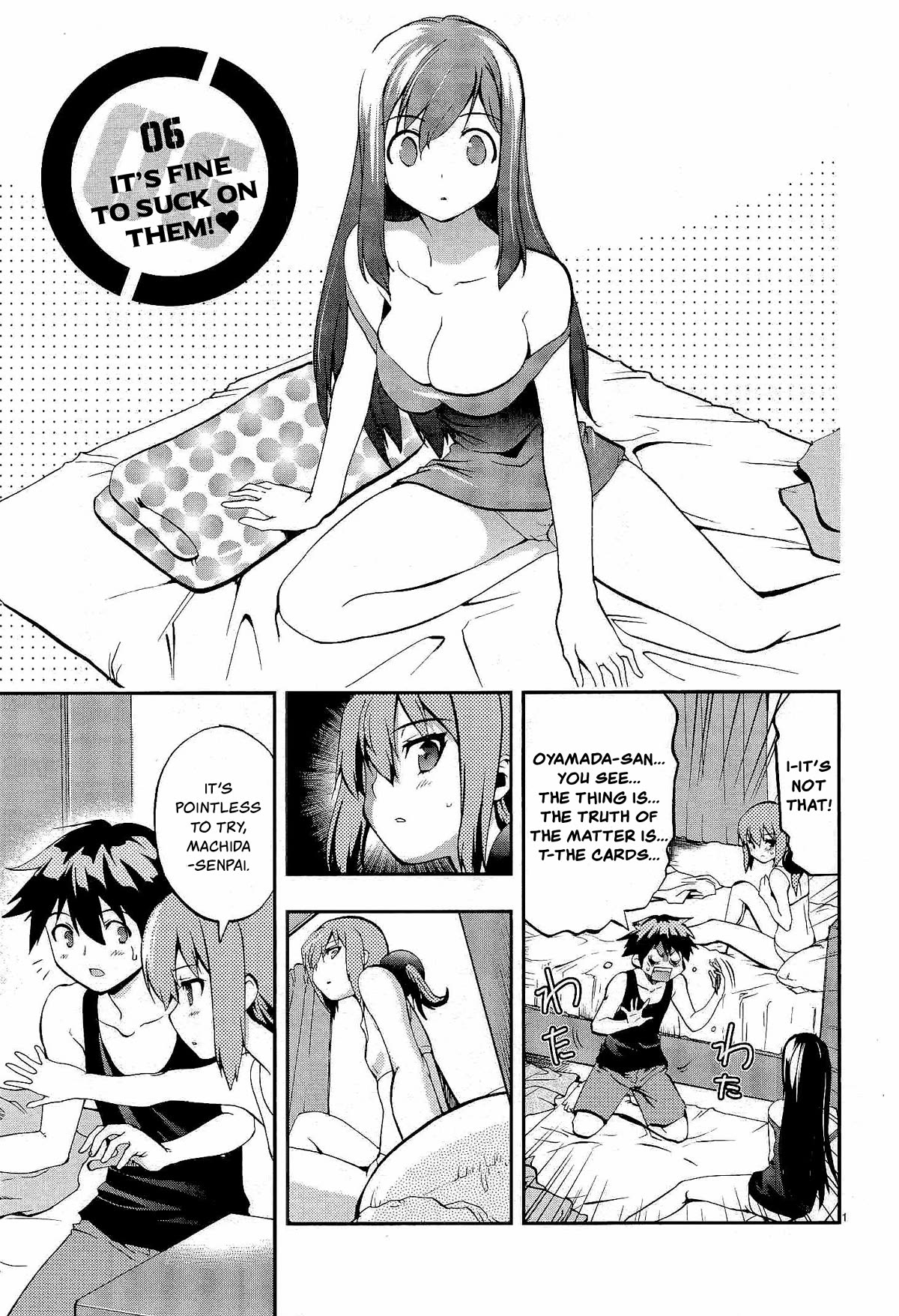 Card Girl! Maiden Summoning Undressing Wars Chapter 6 page 1 - Chapter 6: It's Fine to Suck on Them!