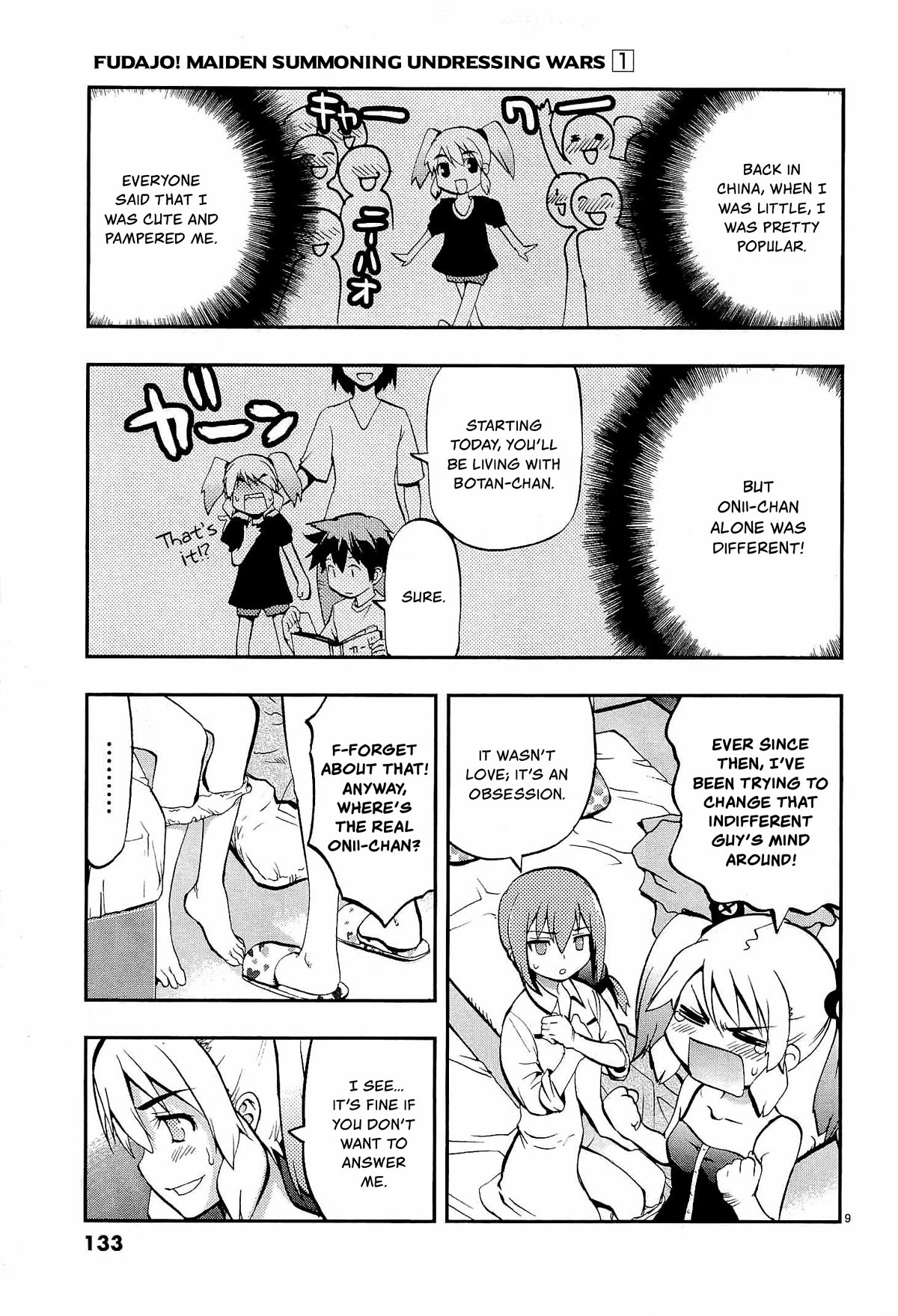 Card Girl! Maiden Summoning Undressing Wars Chapter 7 page 9 - Chapter 7: The Younger Sister Was a Pervert, After All