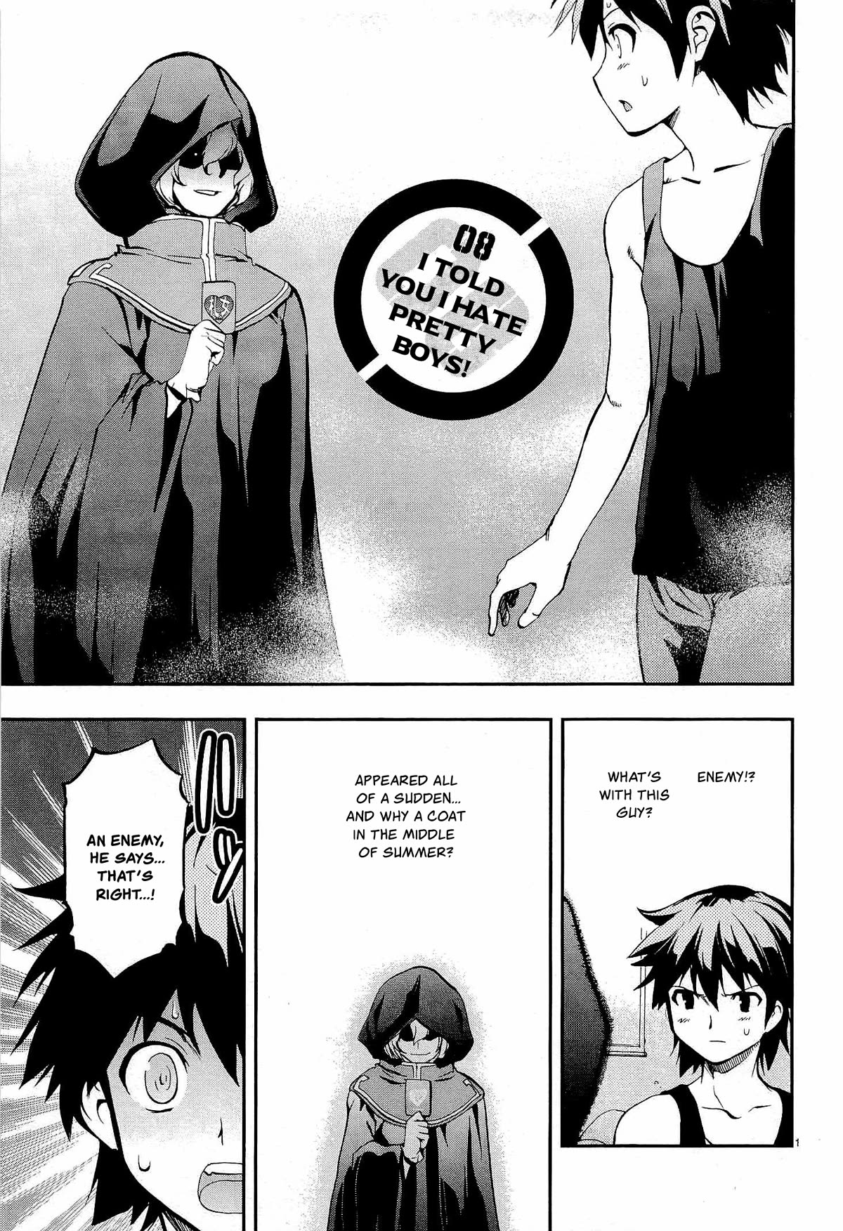 Card Girl! Maiden Summoning Undressing Wars Chapter 8 page 1 - Chapter 8: I Told You I Hate Pretty Boys!