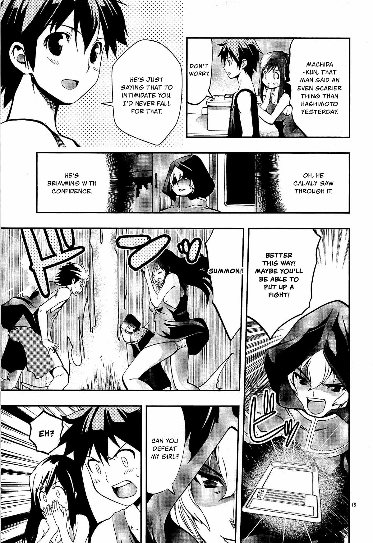 Card Girl! Maiden Summoning Undressing Wars Chapter 8 page 15 - Chapter 8: I Told You I Hate Pretty Boys!