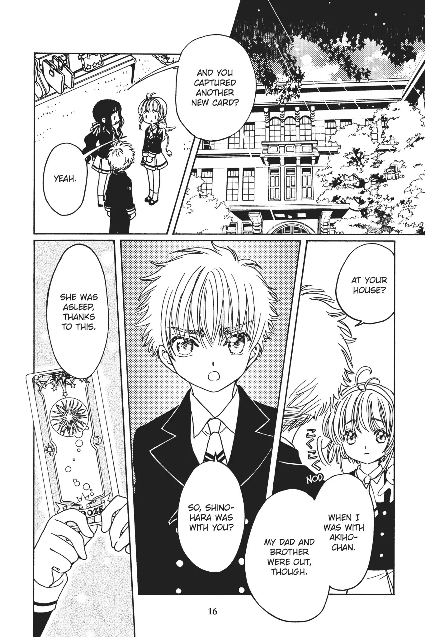 Cardcaptor Sakura - Clear Card Arc Chapter 14 page 16 - Chapter 14