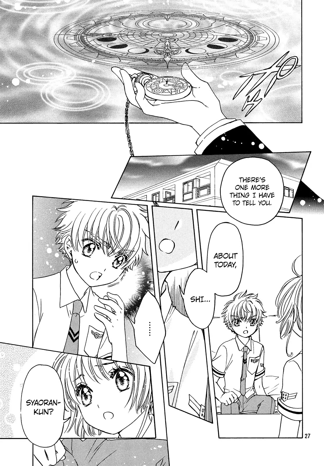 Cardcaptor Sakura - Clear Card Arc Chapter 33 page 27 - Chapter 33